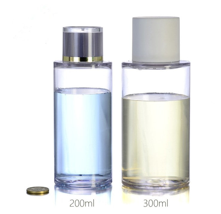 300ml 500ml high quality thick wall cosmetic plastic lotion bottles with pump wholesale