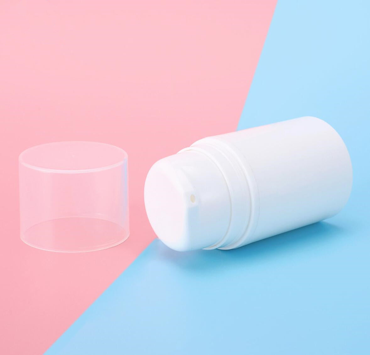 Ecofriendly 30ml 50ml Airless bottle Biodegradable Serum Airless Pump Bottle PP Airless Pump Bottle Wholesale