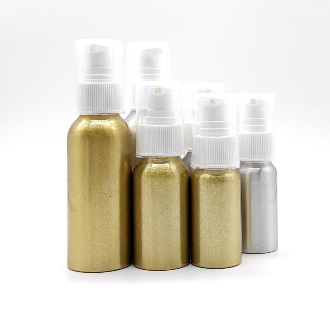 Factory Sell High Quality Unique Empty Screw Bottle Spray Aluminum Bottle 20ml 30ml 50ml 60ml 80ml 100ml 120ml 200ml