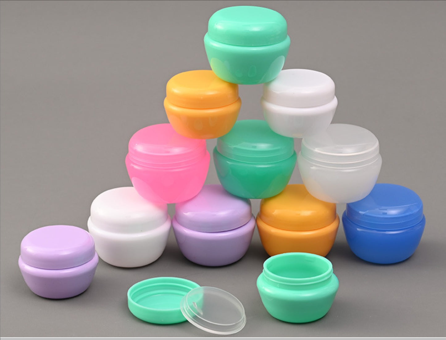 2025 luxury empty PP cosmetic package cosmetic cream jar 5g 10g 20G 30g 50g