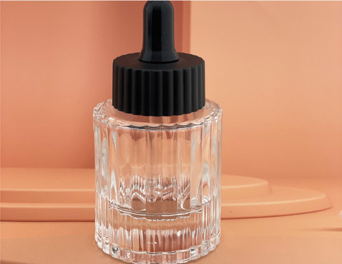 luxury thick bottom round glass dropper bottles pineapple shape essential oil bottles wholesale&nbsp;