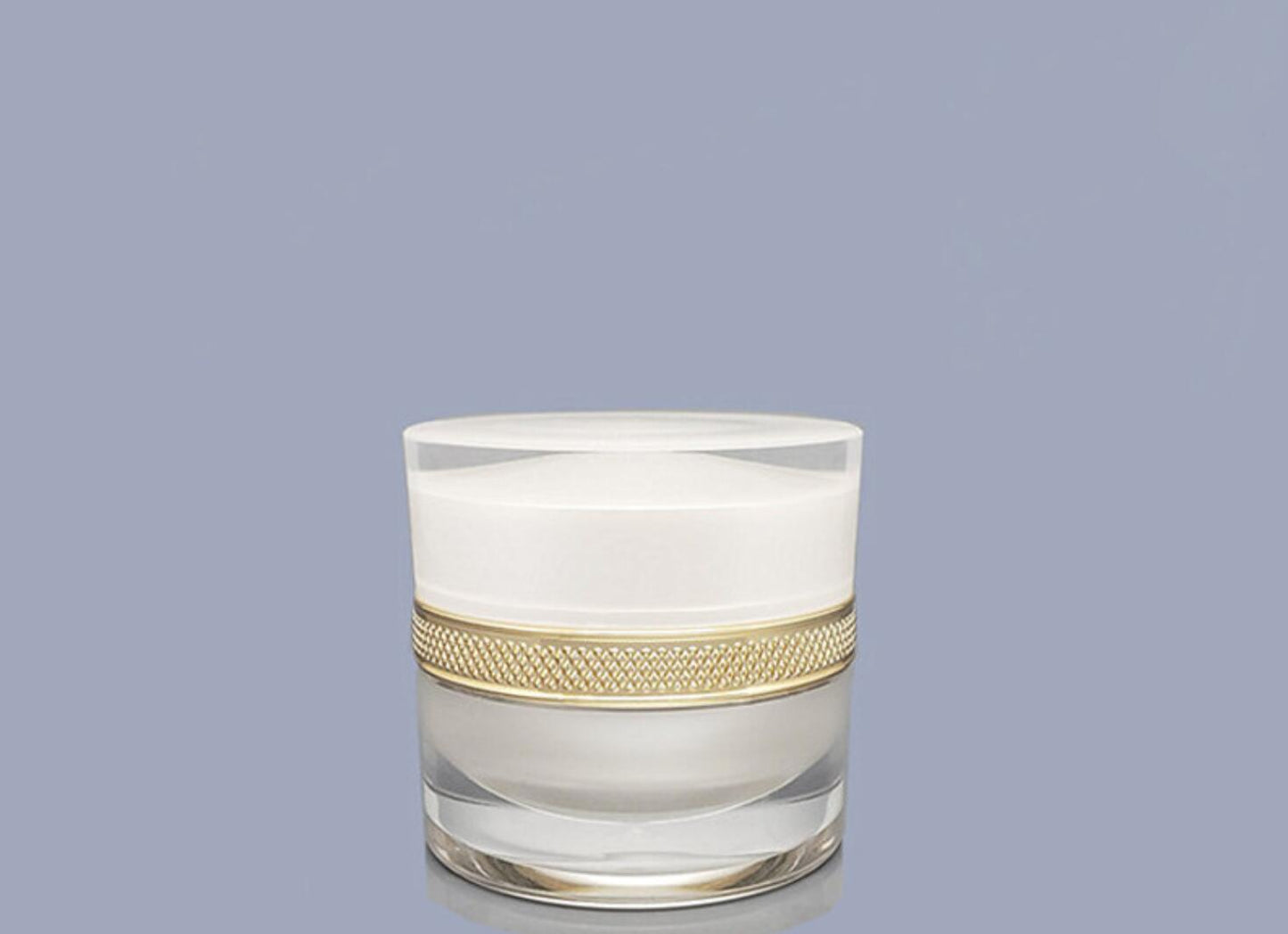 Luxury Custom Acrylic Cream Jars Cosmetic Bottles And Jars Set For Cosmetic Packing
