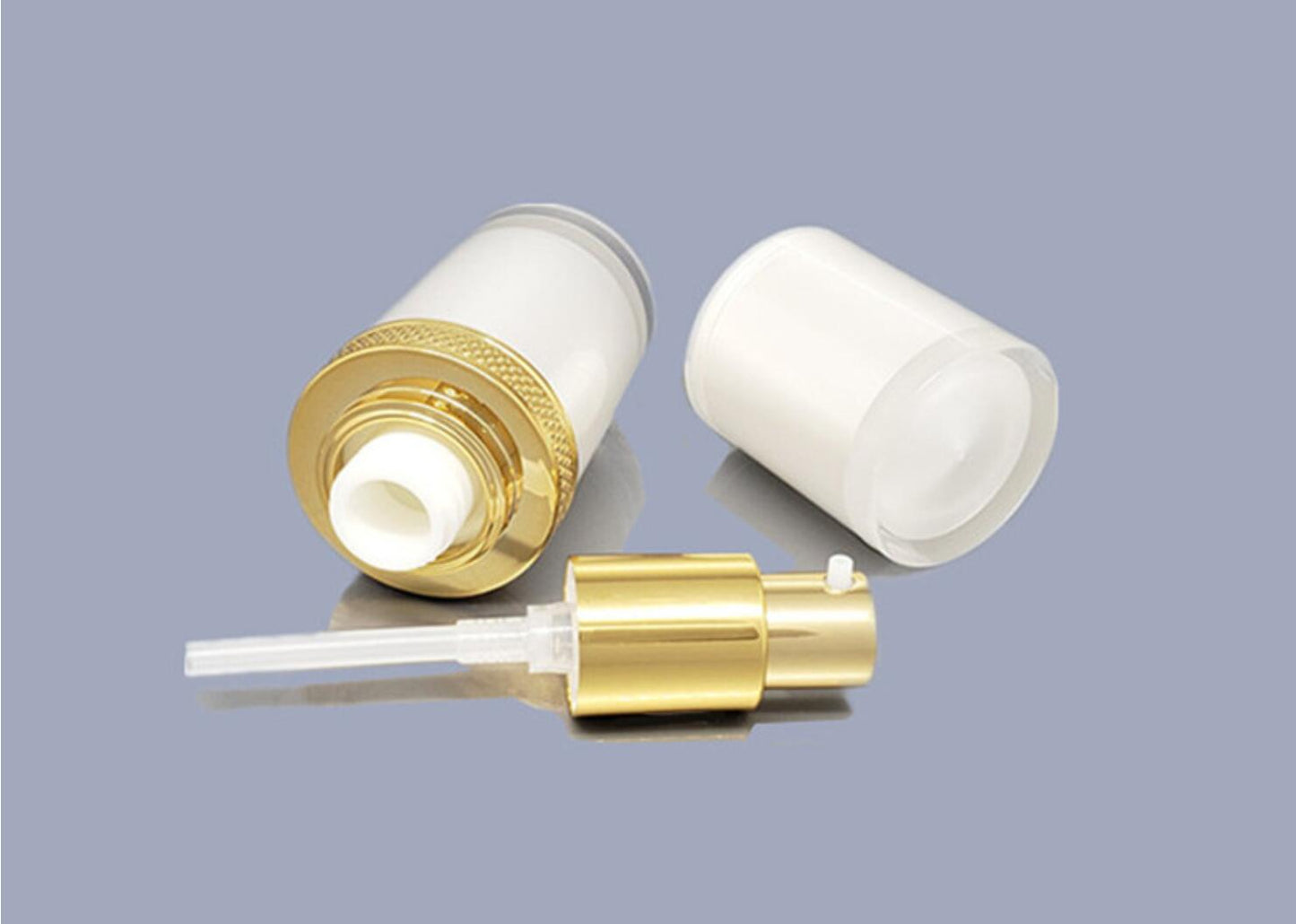 Luxury Custom Acrylic Cream Jars Cosmetic Bottles And Jars Set For Cosmetic Packing