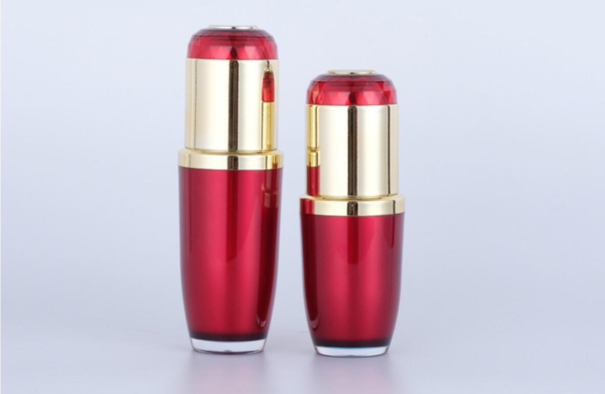 Cosmetic Container Set 20ml 30ml Plastic Acrylic Lotion Pump Bottles 30g Acrylic Cream Jars