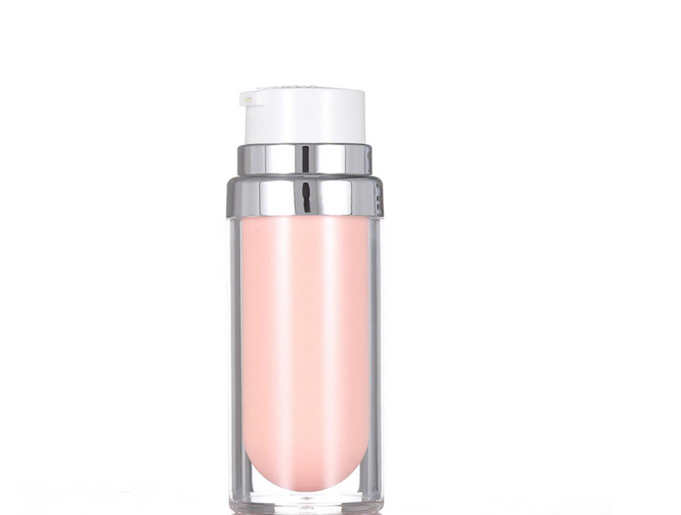 wholesale china airless pump bottle 15ml 30ml 50ml skincare bottle cosmetic plastic bottle