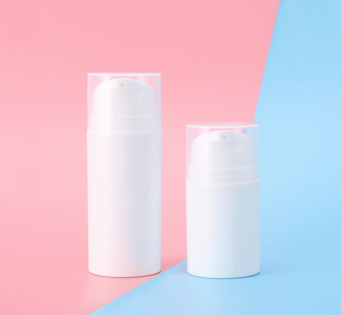 Ecofriendly 30ml 50ml Airless bottle Biodegradable Serum Airless Pump Bottle PP Airless Pump Bottle Wholesale