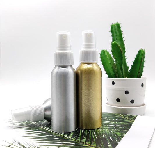 Factory Sell High Quality Unique Empty Screw Bottle Spray Aluminum Bottle 20ml 30ml 50ml 60ml 80ml 100ml 120ml 200ml