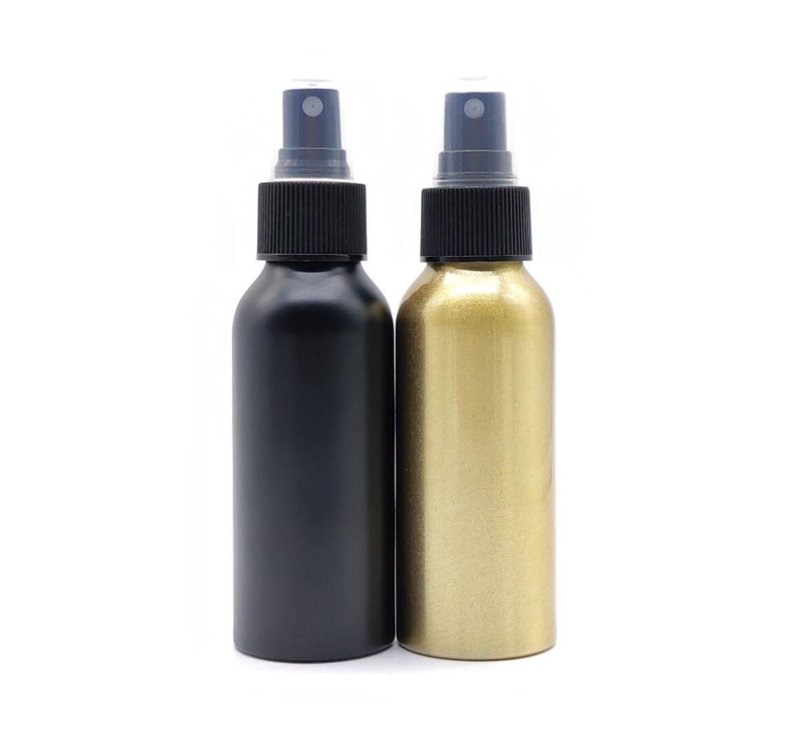 Factory Sell High Quality Unique Empty Screw Bottle Spray Aluminum Bottle 20ml 30ml 50ml 60ml 80ml 100ml 120ml 200ml