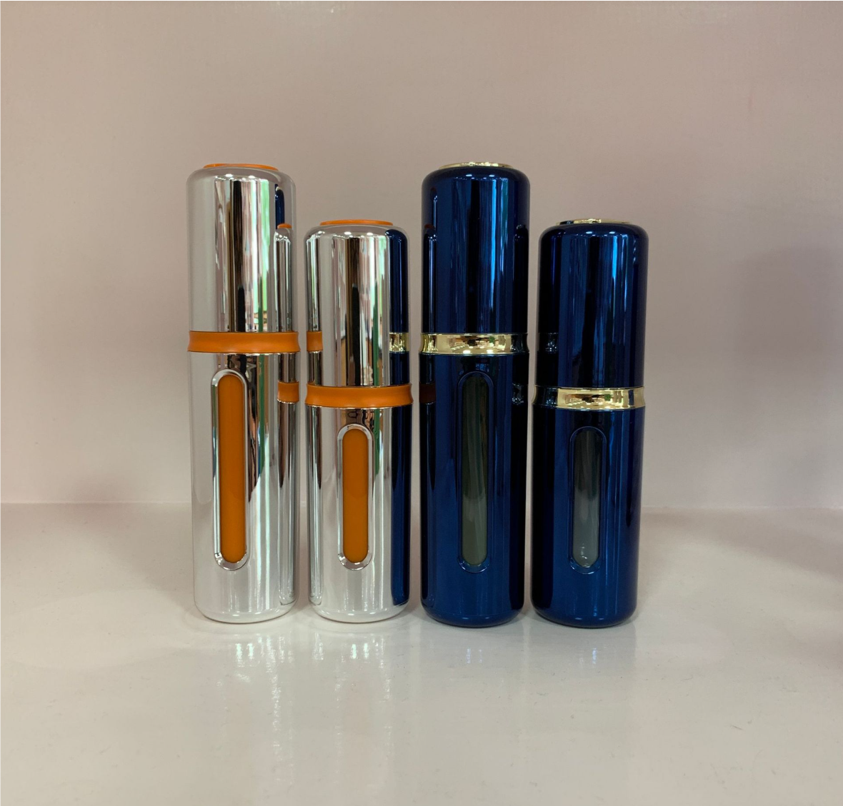 high quality empty luxury plastic acrylic serum bottles cosmetic package with lotions pump