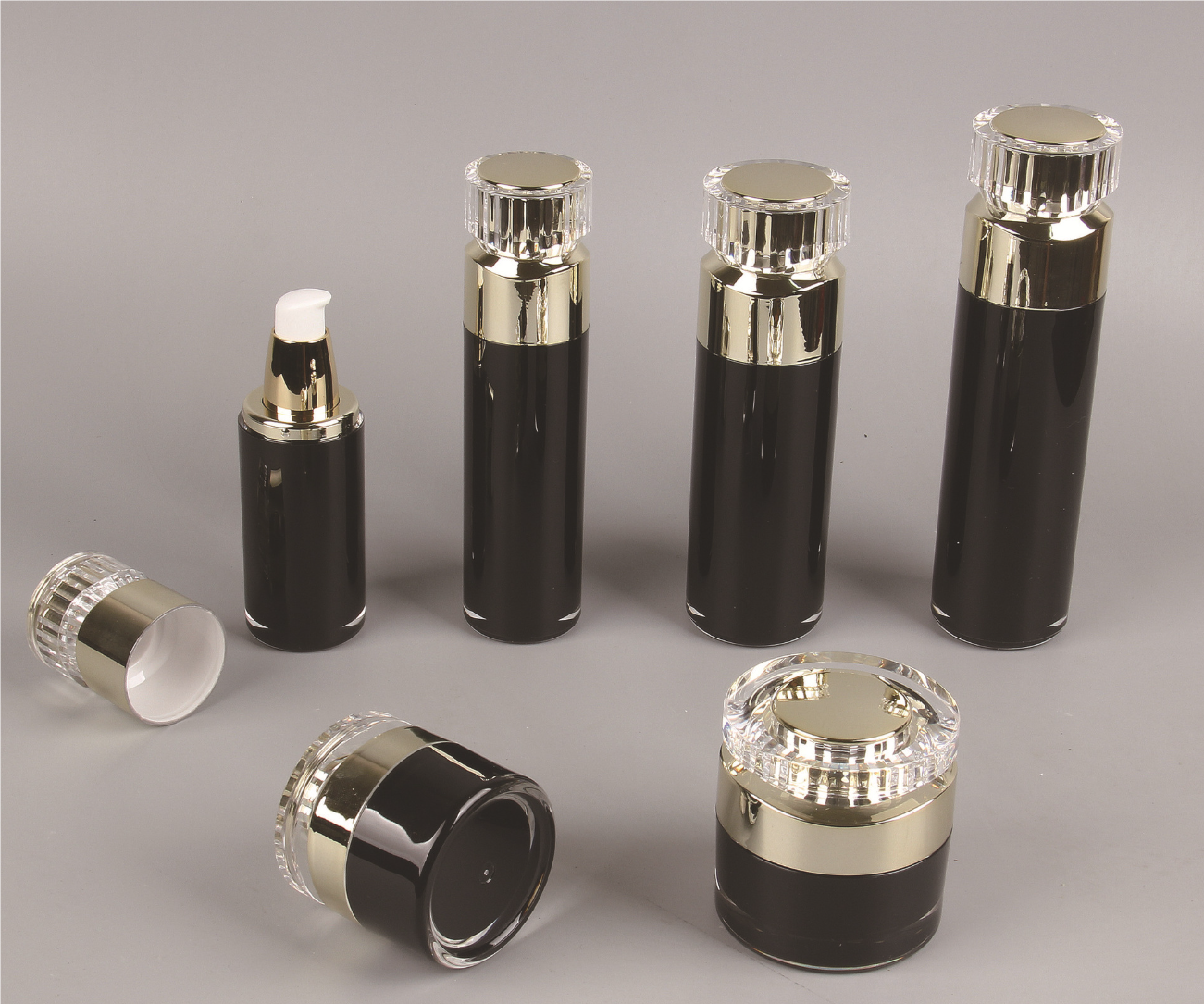 Acrylic plastic type and personal care Industrial Use Cosmetic lotions cream jar wholesale