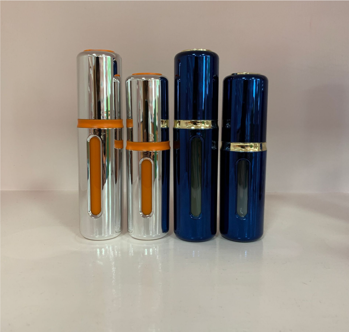 high quality empty luxury plastic acrylic serum bottles cosmetic package with lotions pump